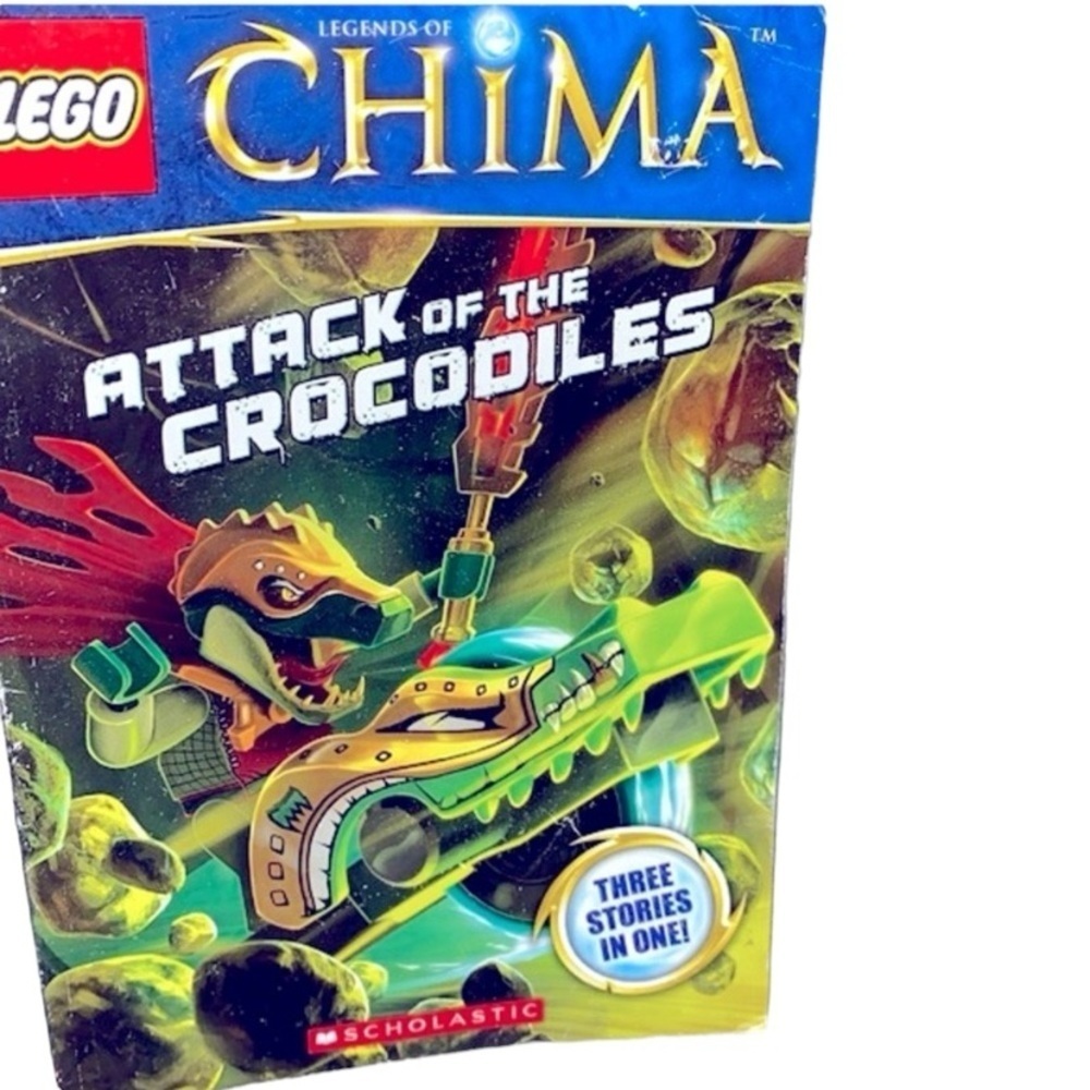 Lego Chima attack of the crocodiles small paperback book